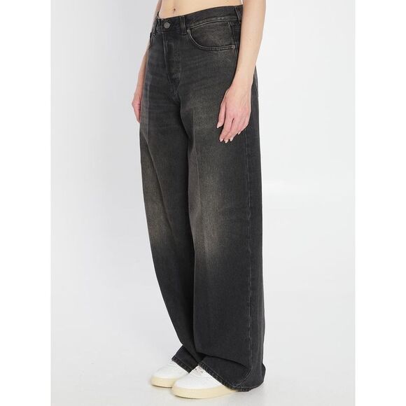 HAIKURE Wide Leg Denim Jeans Women EARL WASH Pants - Picture 2 of 4